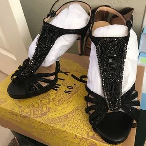 Black Antonio Melani shoes